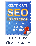 SEO Certificate Fardon Webhosting and Design